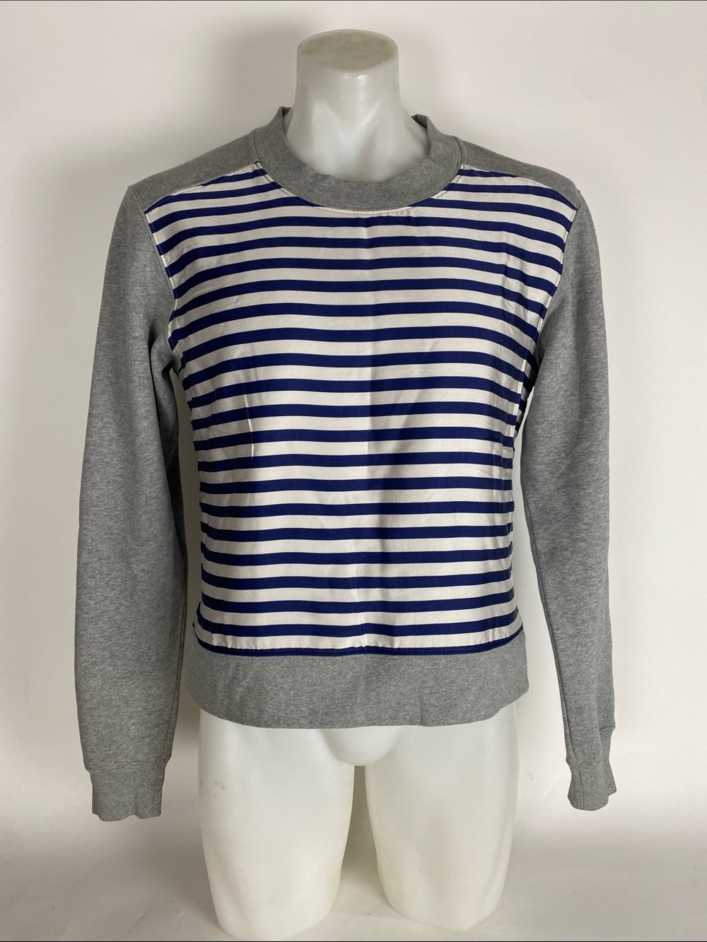 BURBERRY RUNWAY SILK PANEL SWEATSHIRT Men’s Size Small